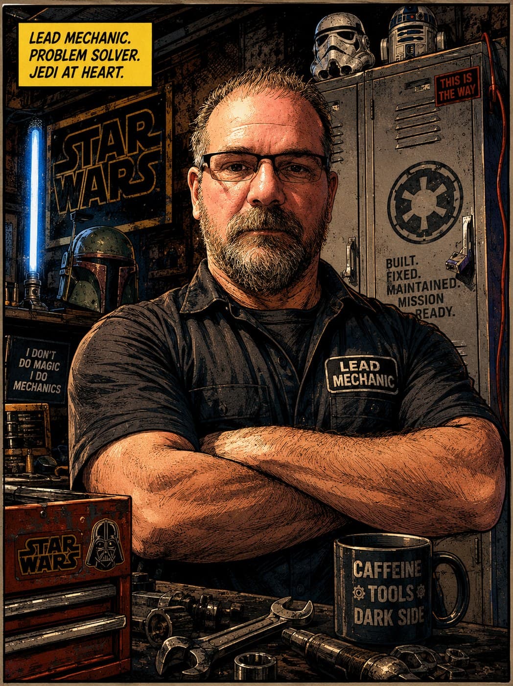 Greg Tuepker, Lead Mechanic